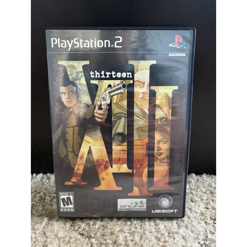 Thirteen XIII (Sony PlayStation 2, 2003) PS2 Complete